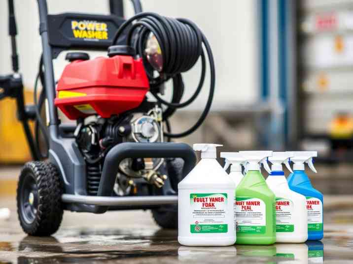 Top 5 Eco-Friendly Detergents for Power Washing Projects
